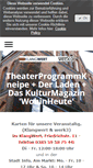 Mobile Screenshot of klangwert.net
